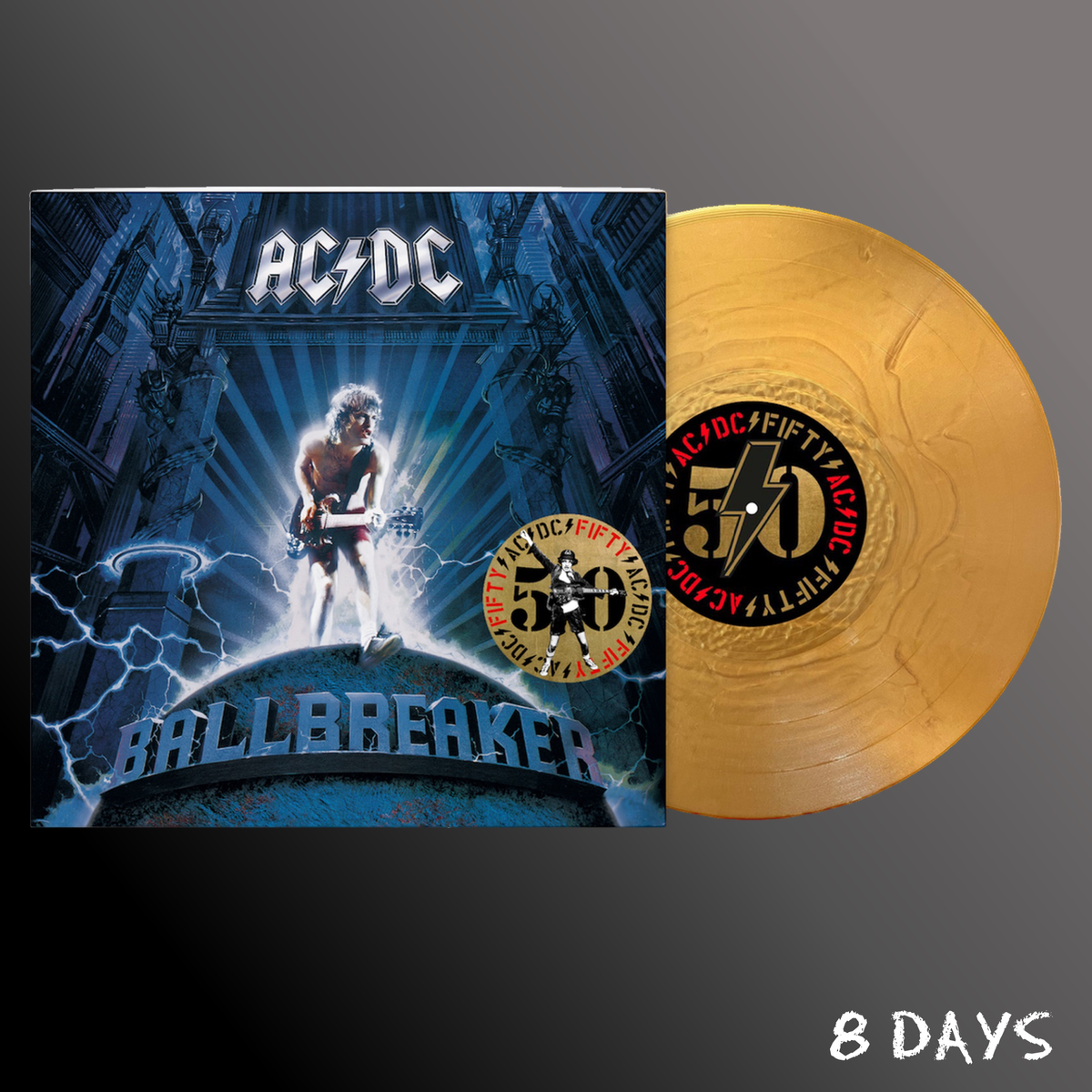 AC/DC - Ballbreaker (50th Anniversary) - Gold Vinyl LP