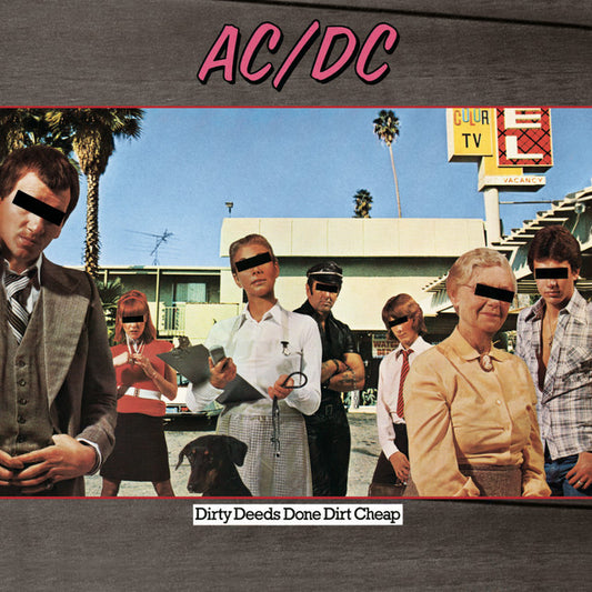 AC/DC - Dirty Deeds Done Dirt Cheap - Black Vinyl