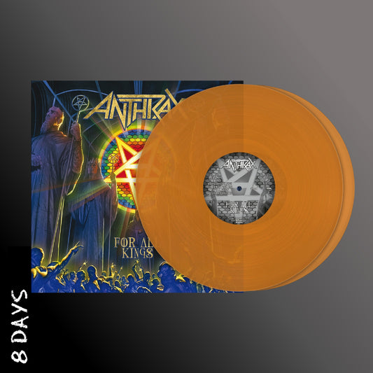 Anthrax - For All Kings - Transparent Orange Vinyl - Pre Order 24/1/25