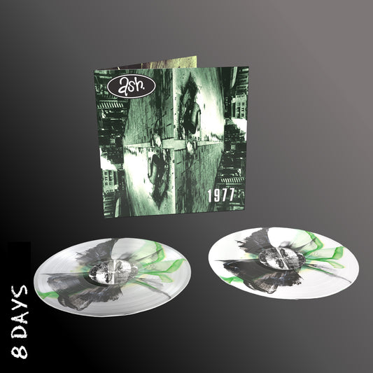 Ash - 1977 (30th Anniversary) - Limited 2LP Green & Black Inkplosion Vinyl - Pre Order 16/10/26