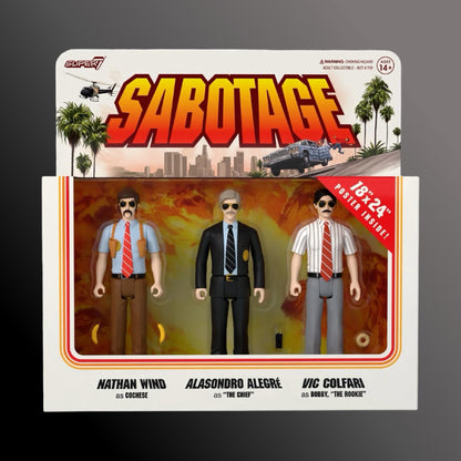 Beastie Boys - Sabotage 3 Pack Action Figures - ReAction