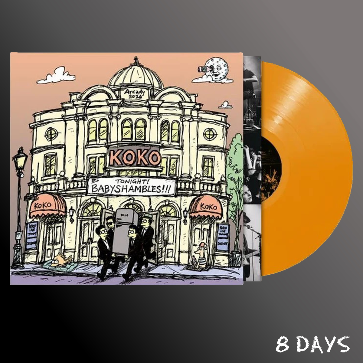 Babyshambles - Live at KOKO - Tangerine Vinyl LP | Pre Order 13.11.26