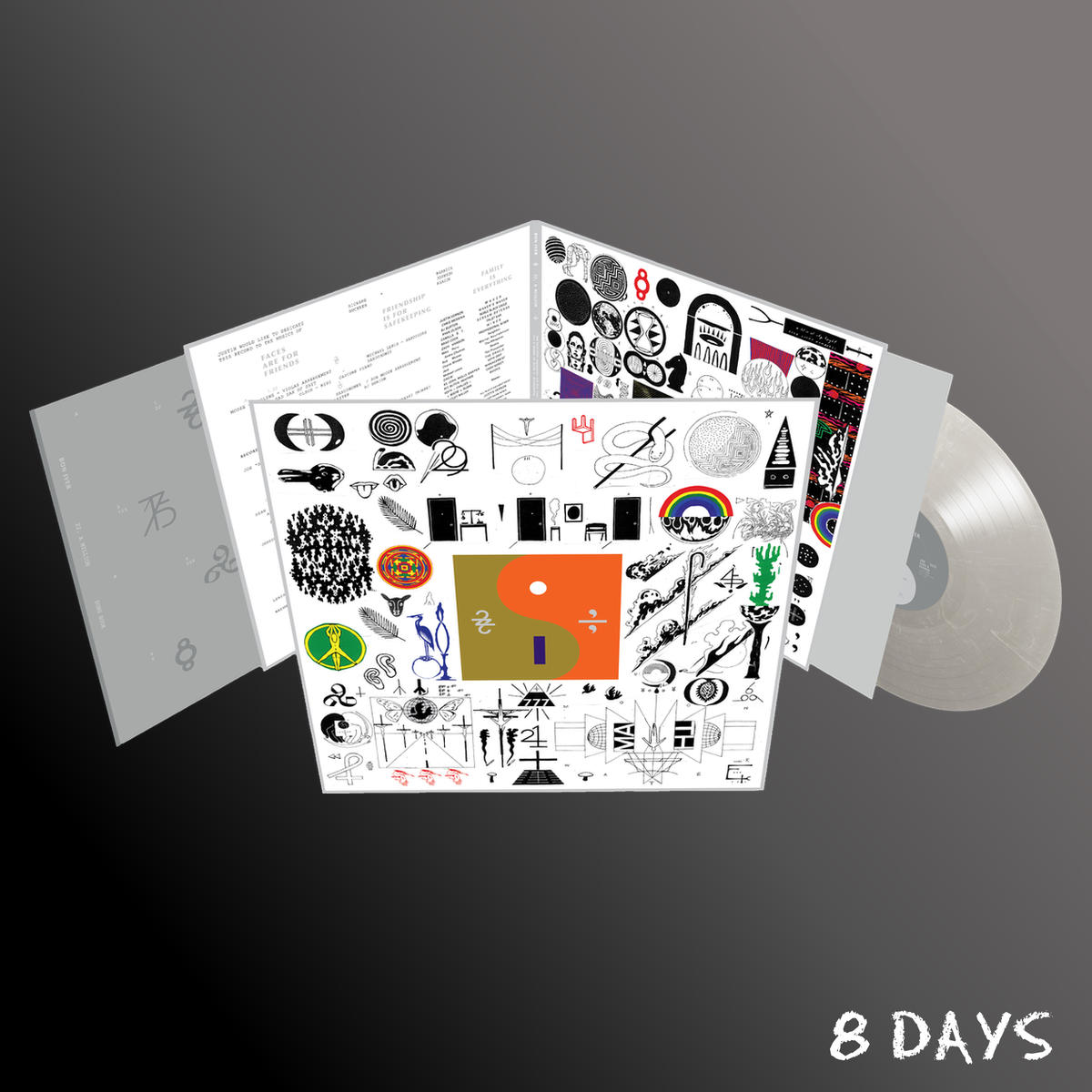 Bon Iver - 22, A Million (10th Anniversary Edition) - Frosted Silver Vinyl LP | Pre-Order 20.11.26