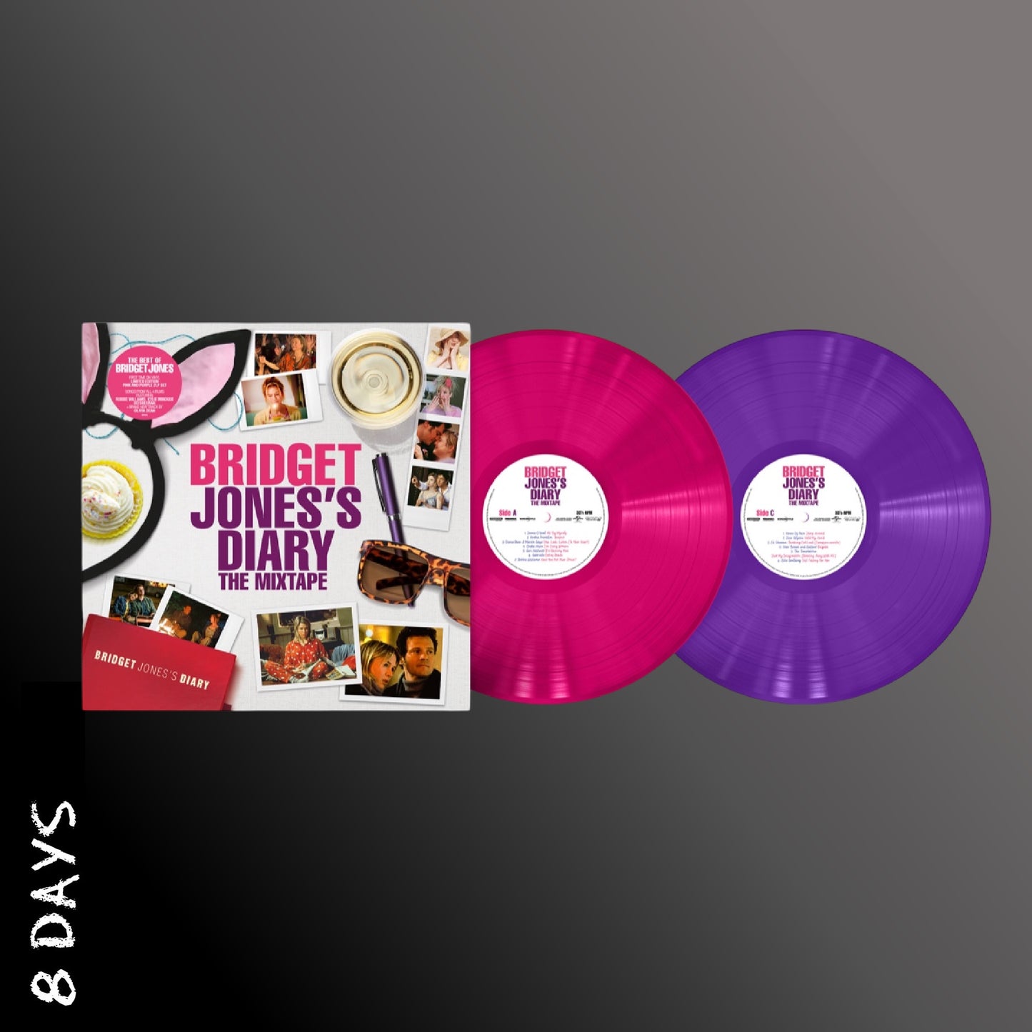 Various - Bridget Jones' Diary: The Mixtape - Pink & Purple Vinyl - Pre Order 28/3/25