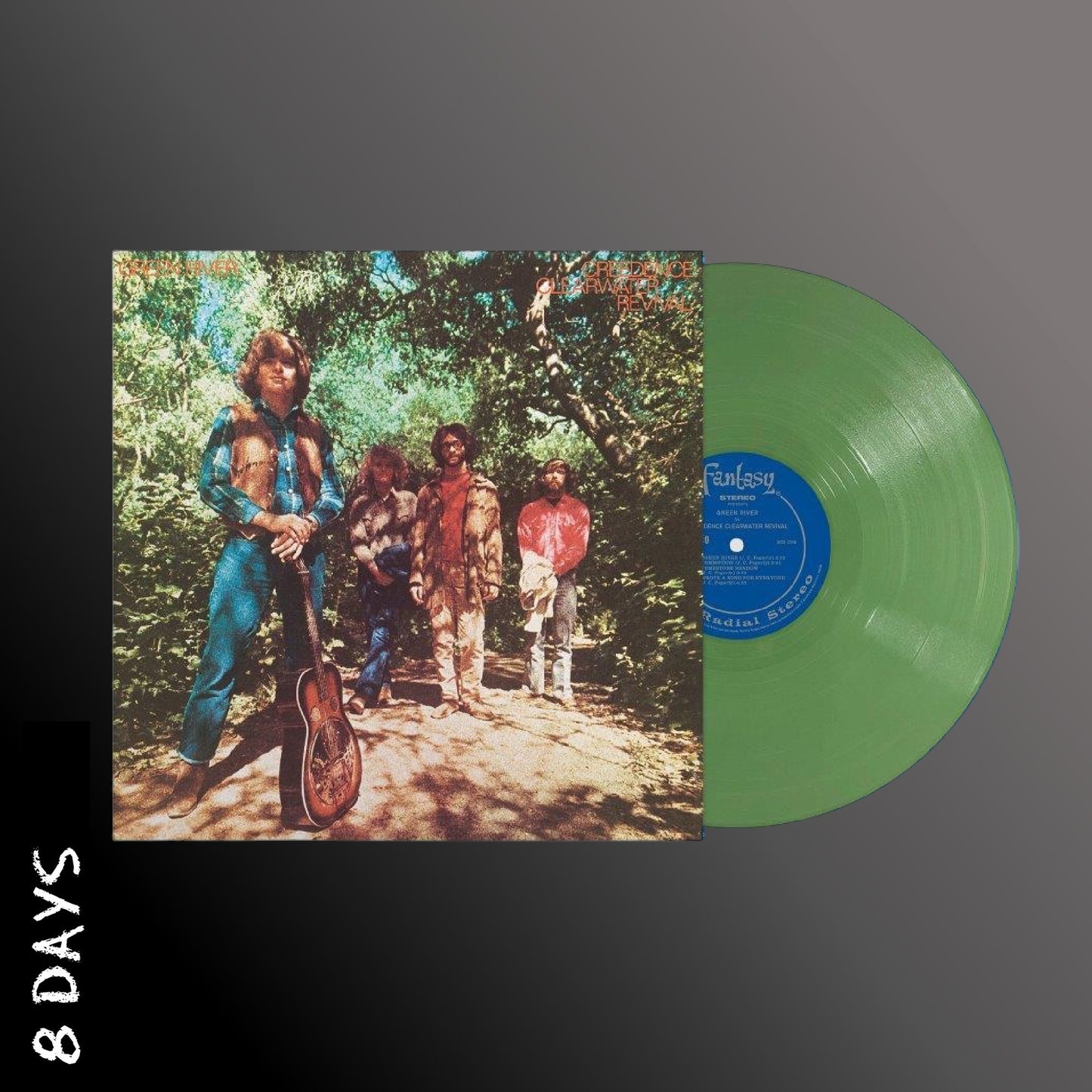 Creedence Clearwater Revival - Green River - Opaque Olive Green Vinyl - Pre Order 14/2/25