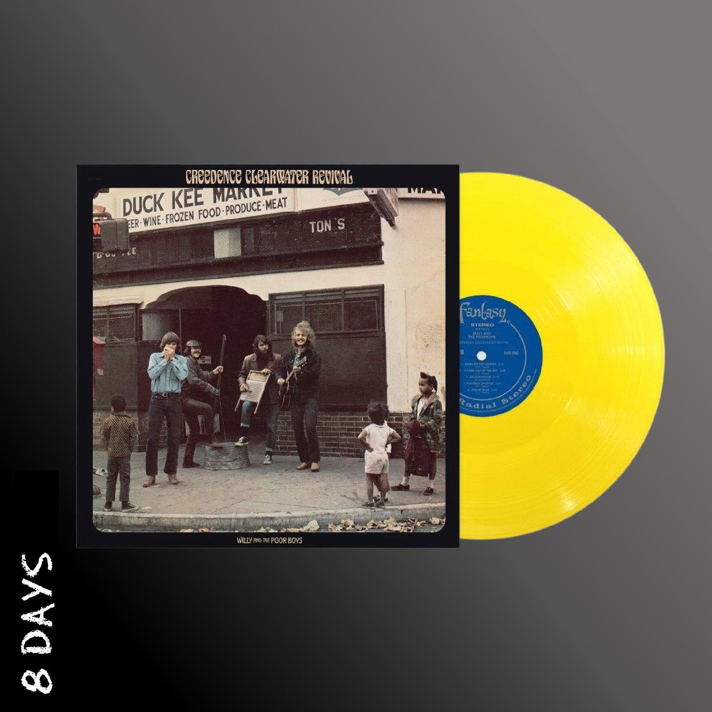 Creedence Clearwater Revival - Willy and the Poor Boys - Opaque Canary Yellow Vinyl - Pre Order 14/2/25