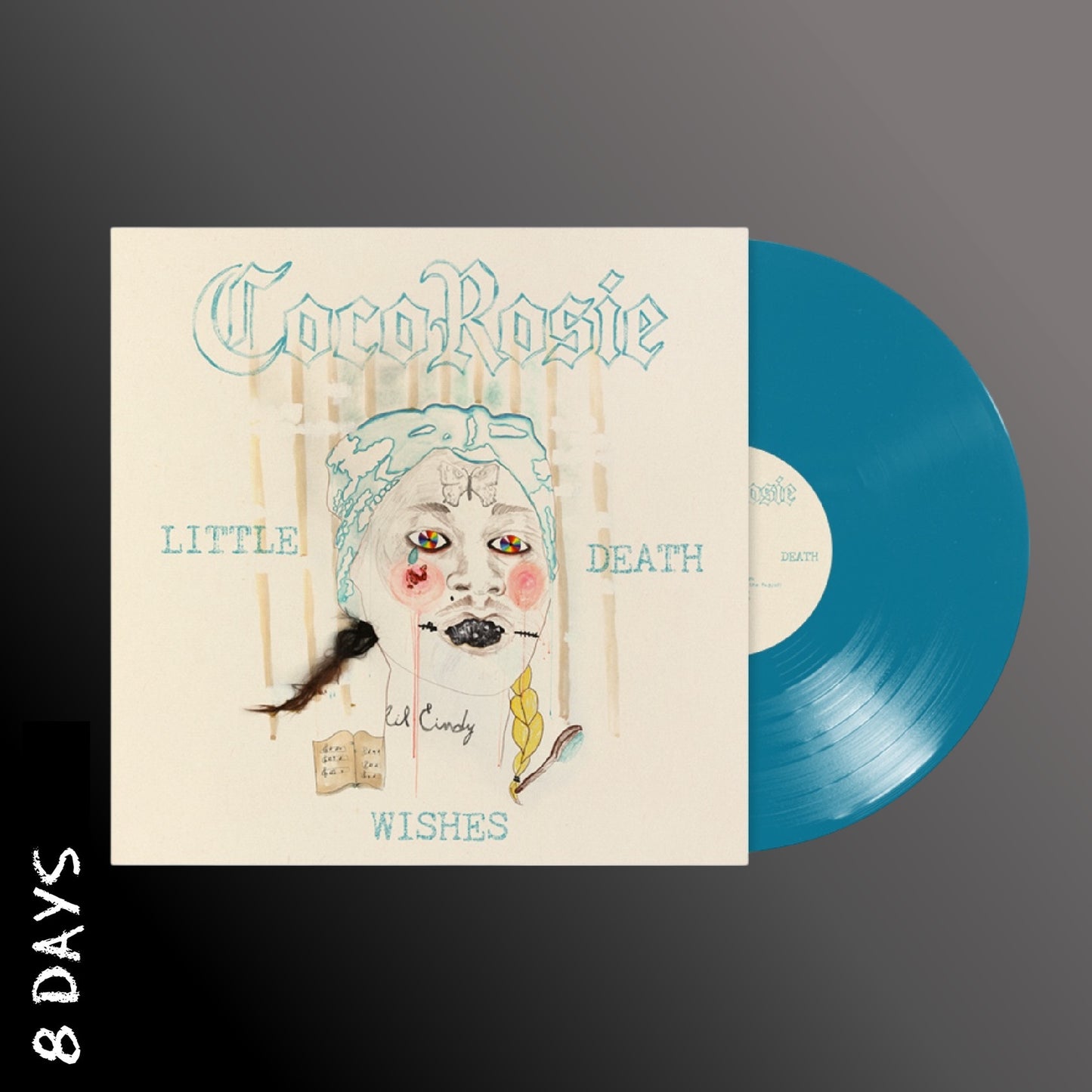 CocoRosie - Little Death Wishes - Teardrop Aqua Vinyl - Pre Order 28/3/25