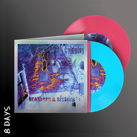 Coldplay - Brothers & Sisters - 25th Anniversary Pink & Blue Vinyl - Pre Order 15/11/24