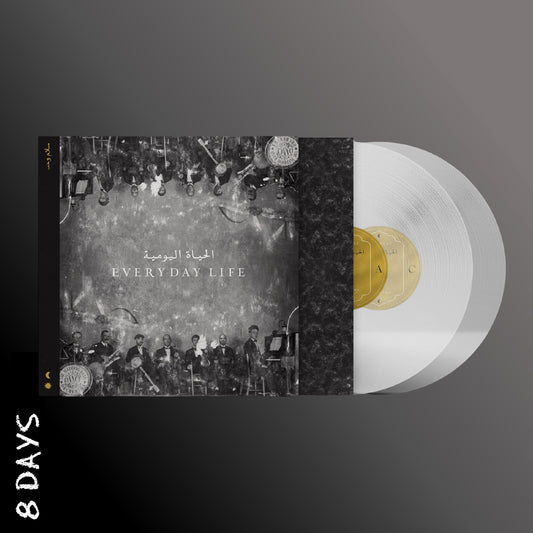 Coldplay - Everyday Life - 2LP 140g Clear EcoRecord Vinyl