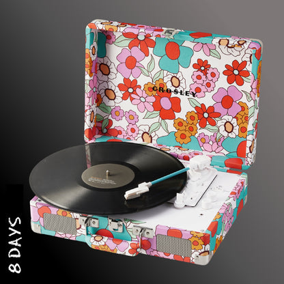 Crosley - Cruiser Plus Portable Turntable - Groovy Floral