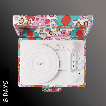 Crosley - Cruiser Plus Portable Turntable - Groovy Floral