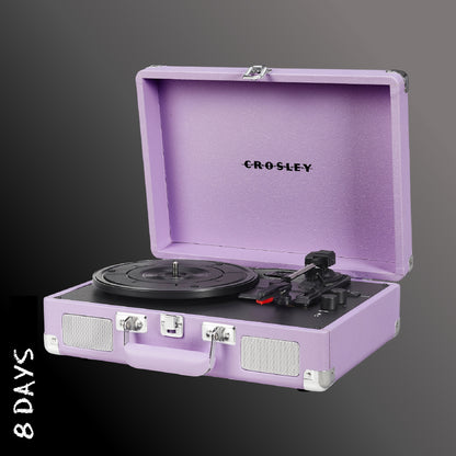 Crosley - Cruiser Plus Portable Turntable - Lavender