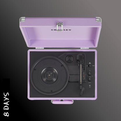 Crosley - Cruiser Plus Portable Turntable - Lavender
