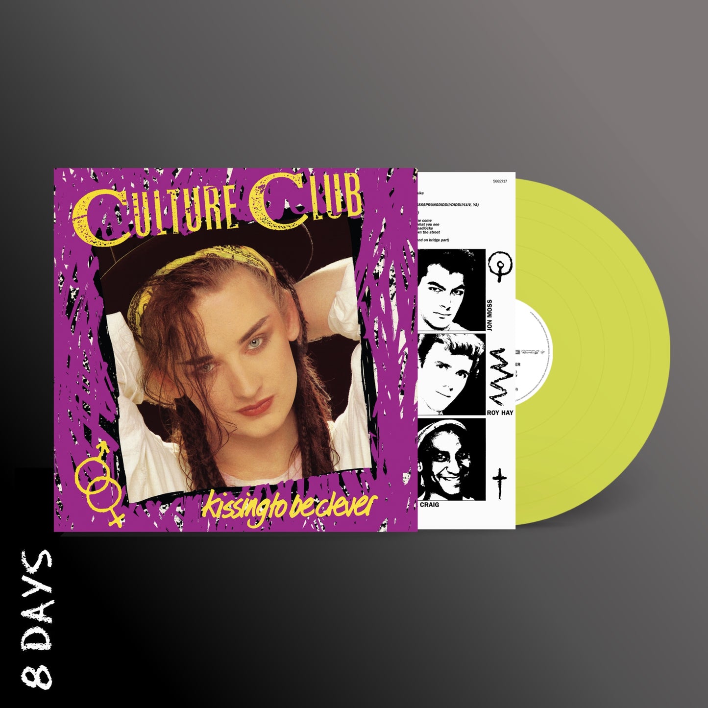 Culture Club - Kissing To Be Clever - NAD24 Light Green Vinyl