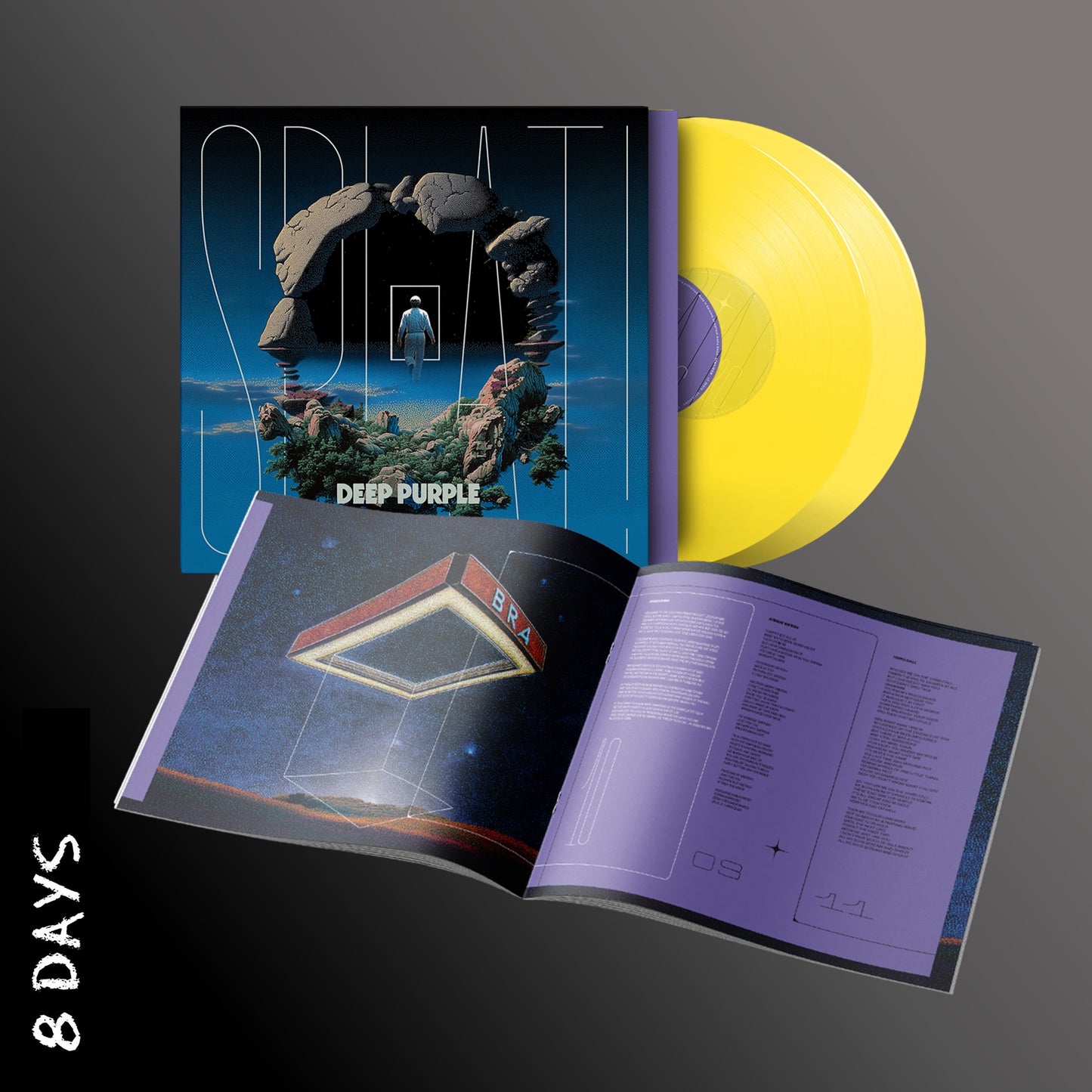Deep Purple - SPLAT! - 2LP Transparent Yellow Vinyl - Pre Order 3/7/26