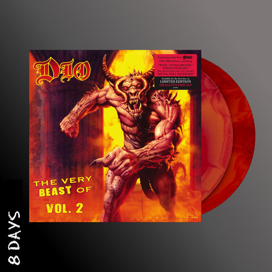 Dio - The Very Beast Of Dio Vol. 2 - Limited Edition Dragon's Fire Vinyl - Pre Order 31/1/25