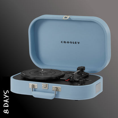Crosley - Discovery Portable Bluetooth Turntable - Glacier