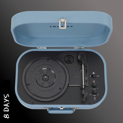 Crosley - Discovery Portable Bluetooth Turntable - Glacier