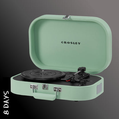Crosley - Discovery Portable Bluetooth Turntable - Seafoam