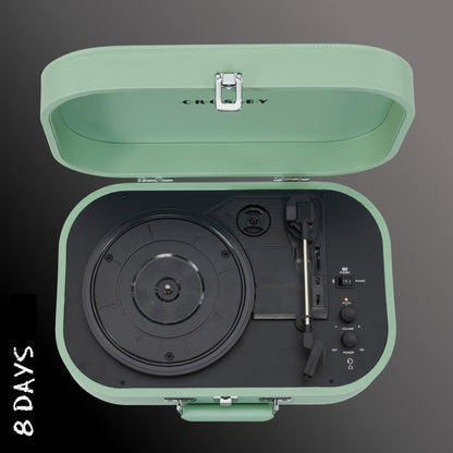 Crosley - Discovery Portable Bluetooth Turntable - Seafoam