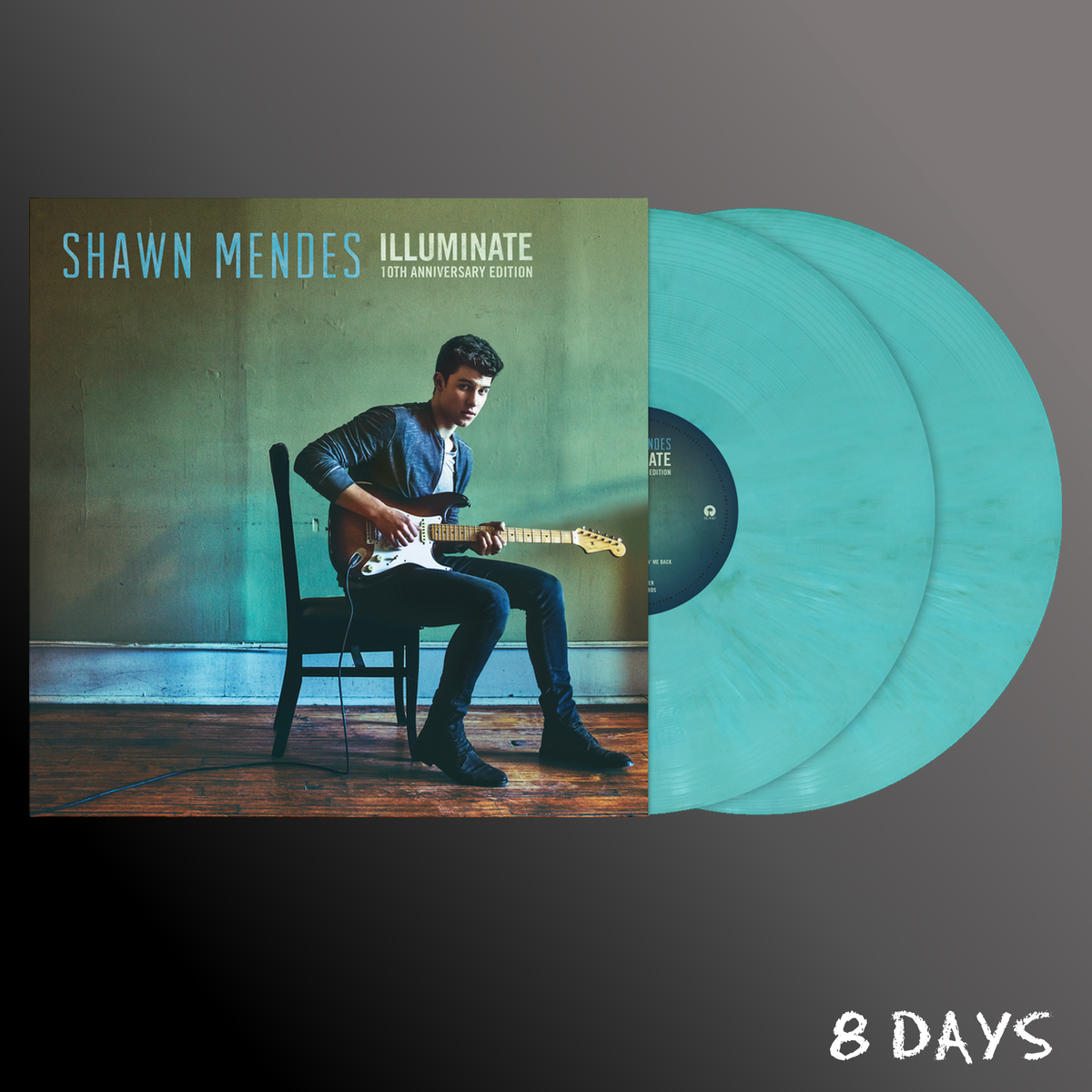 Shawn Mendes - Illuminate 10th Anniversary - Translucent Aqua Vinyl 2LP | Pre-Order 11.12.26