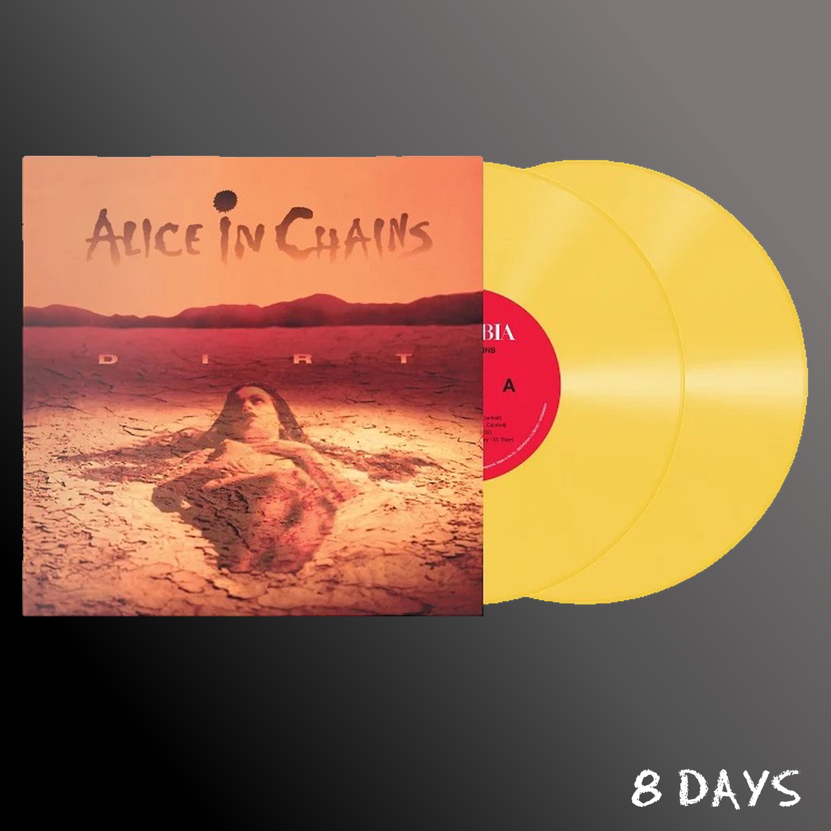 Alice In Chains - Dirt - Yellow Vinyl 2LP