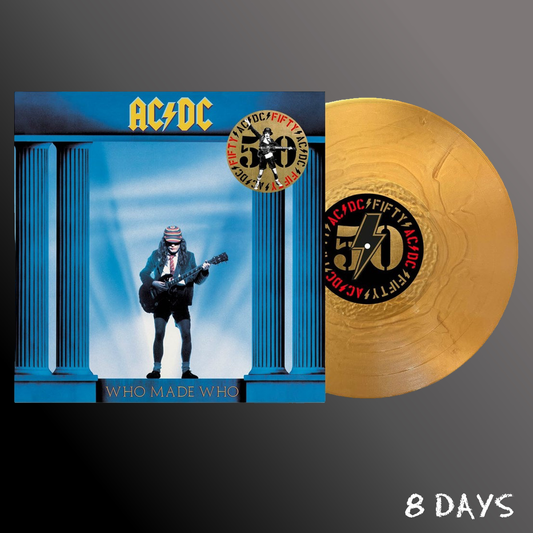 AC/DC - Who Made Who (50th Anniversary) - Gold Vinyl LP