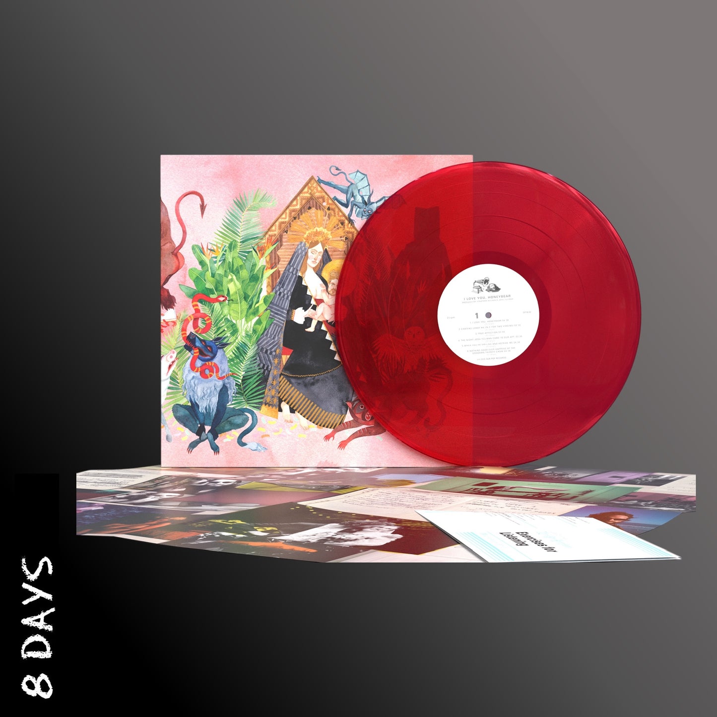 Father John Misty - I Love You, Honeybear - Loser Edition Translucent Red Vinyl + Poster - Pre Order 21/2/25