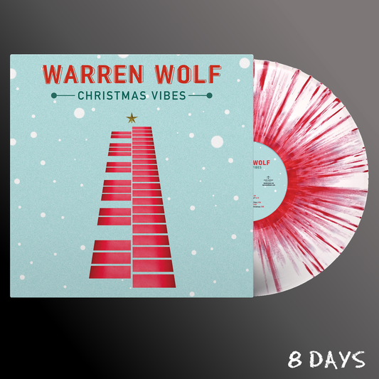 Warren Wolf - Christmas Vibes - Candy Cane Vinyl LP | Pre-Order 2.10.26