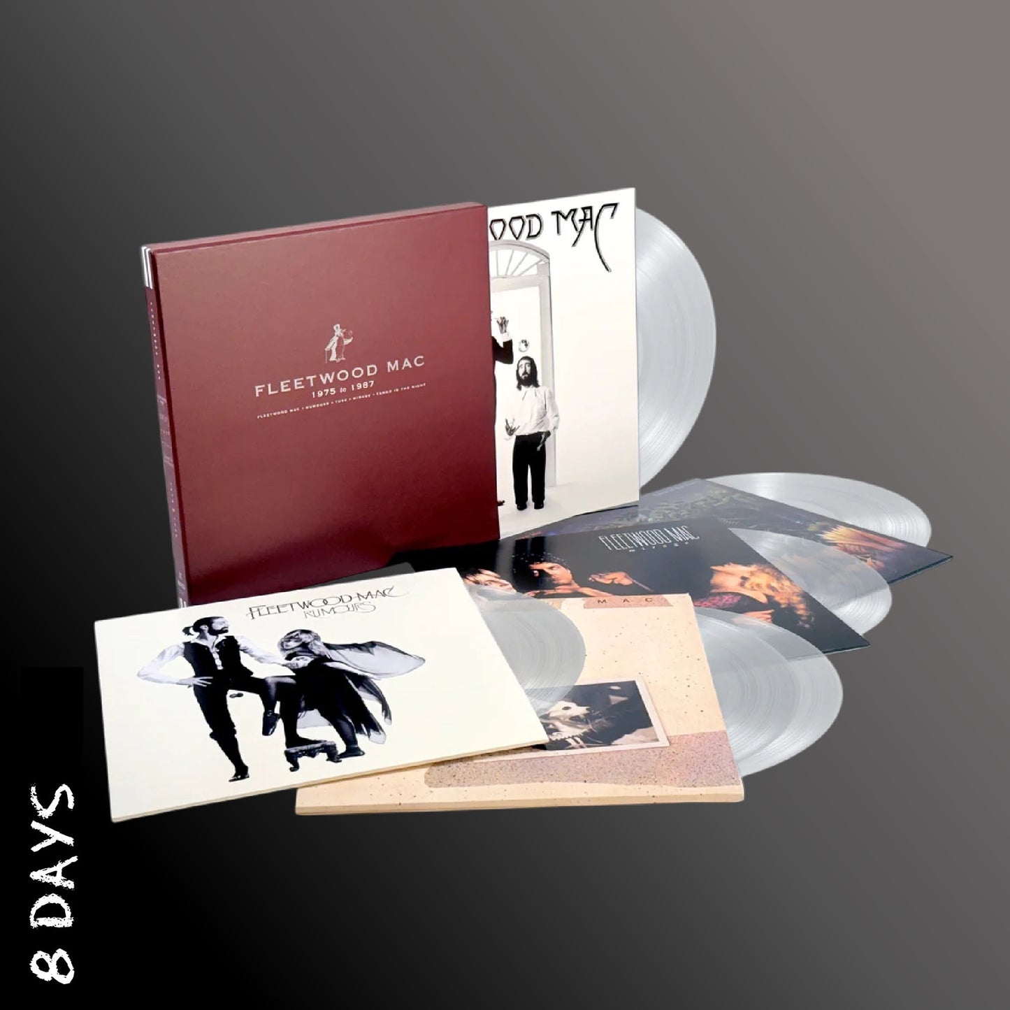 Fleetwood Mac - 1975 - 1987 - 6LP Clear Vinyl Boxset - Pre Order 28/3/25