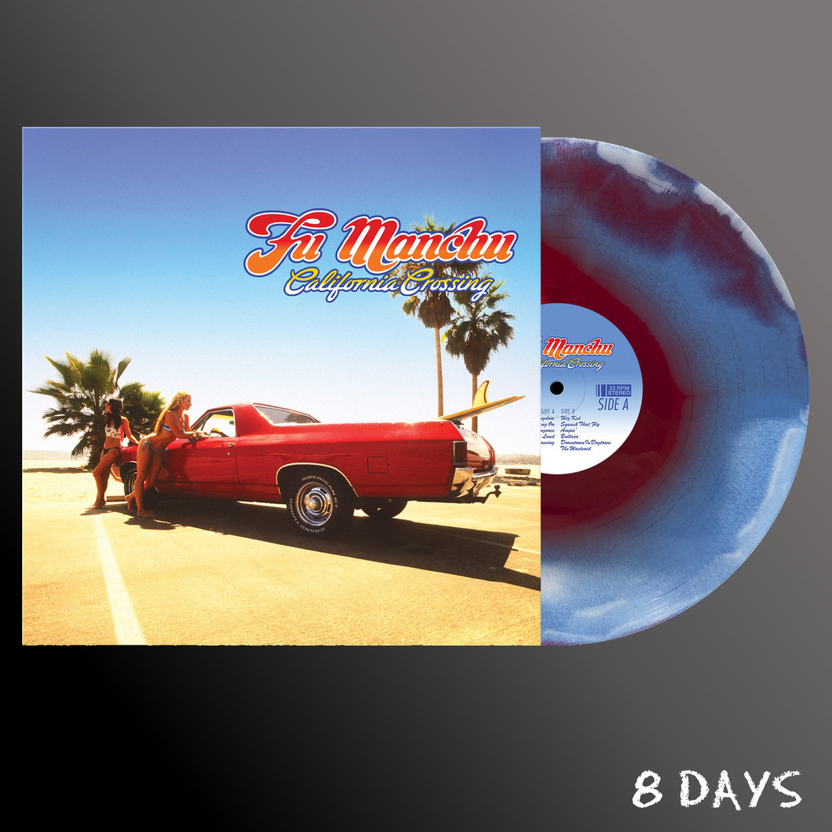 Fu Manchu - California Crossing - 3 Layer Colour Vinyl LP | Pre-Order 23.10.26