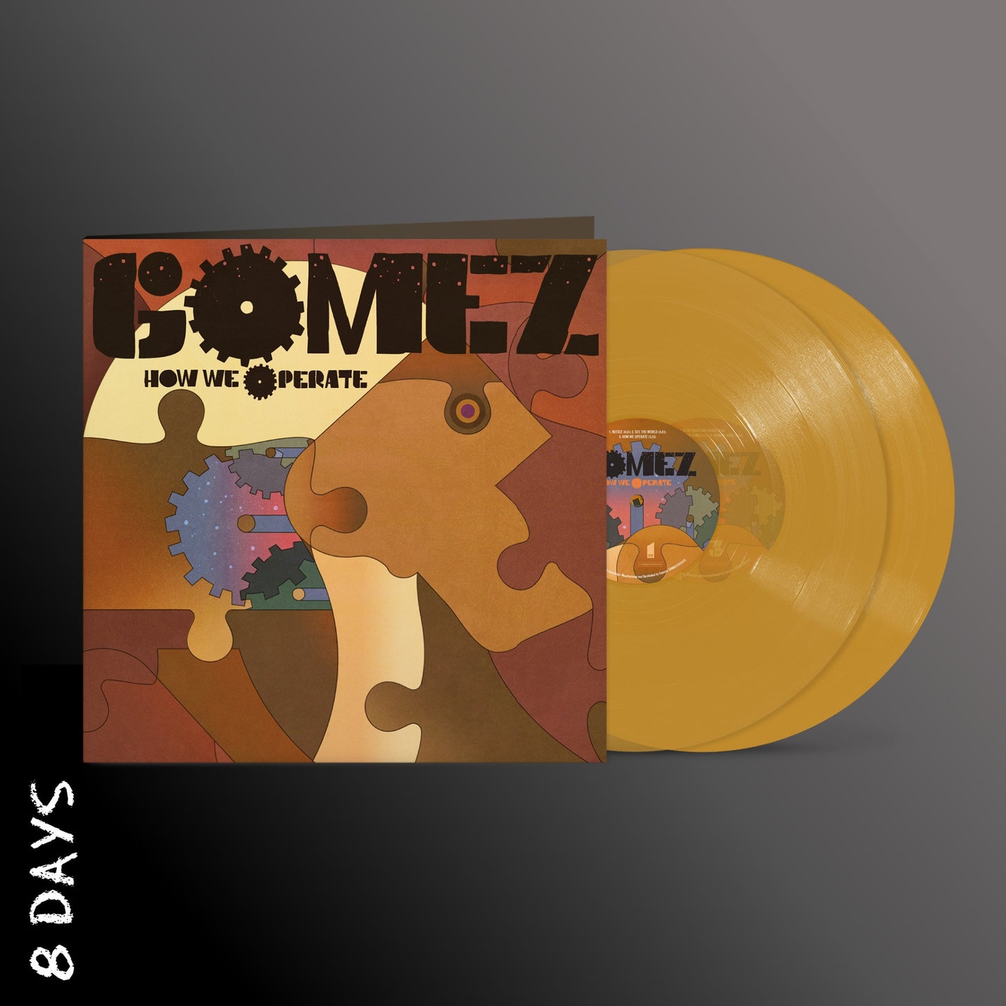 Gomez - How We Operate - NAD24 Translucent Amber Vinyl