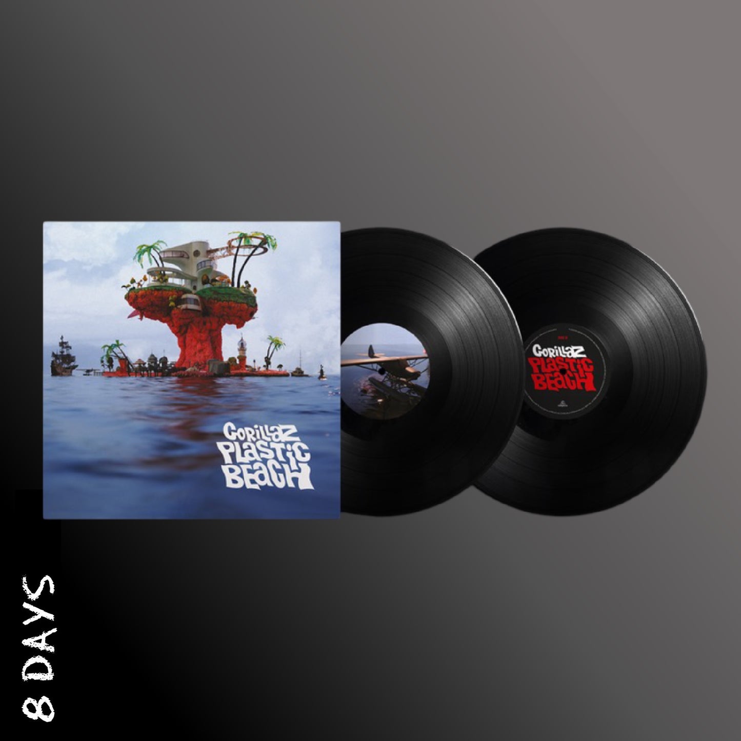 Gorillaz - Plastic Beach - Black Vinyl