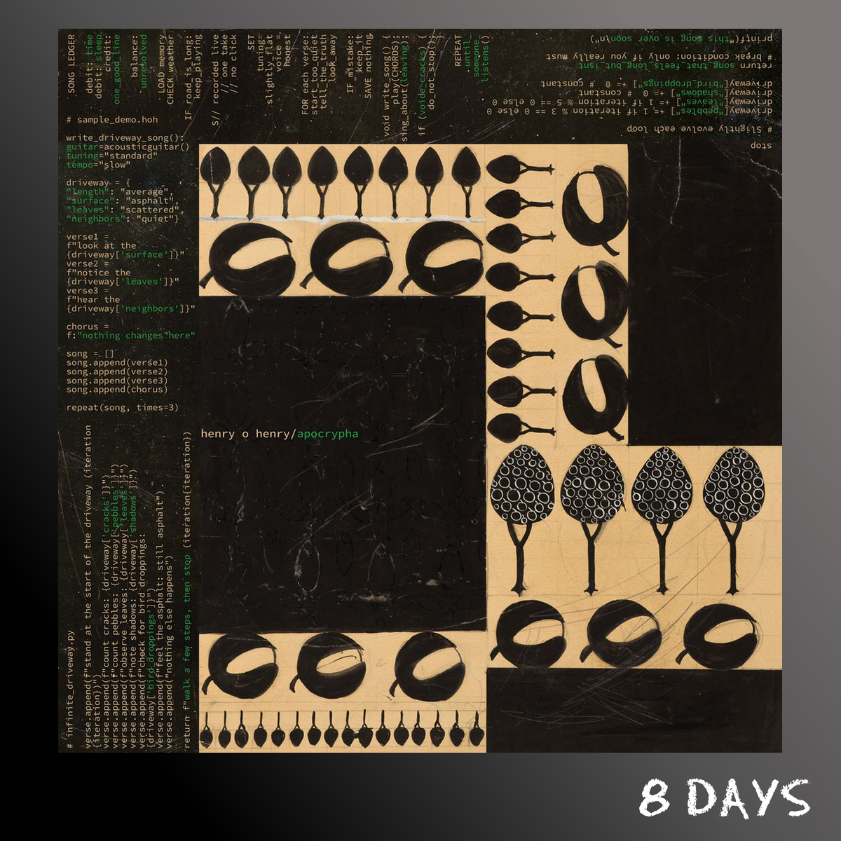 henry o henry - Apocrypha - Black Vinyl LP | Pre-Order 18.9.26