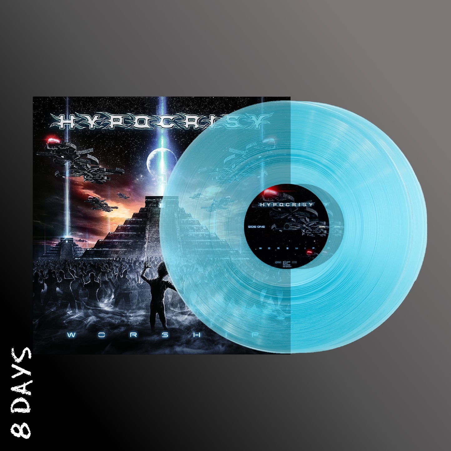 Hypocrisy - Worship - Transparent Blue Curacao Vinyl 2LP | Pre-Order 21.8.26