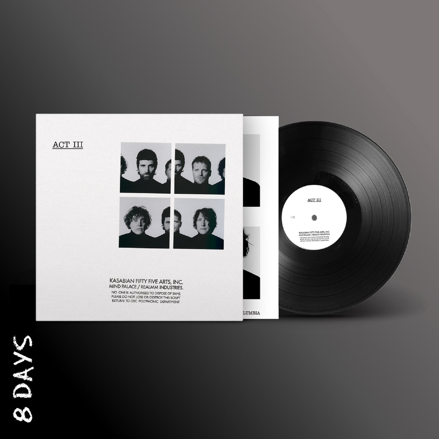 Kasabian - ACT III - Black Vinyl - Pre Order 17/7/26