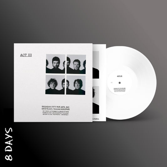 Kasabian - ACT III - Retail Exclusive White Vinyl - Pre Order 17/7/26