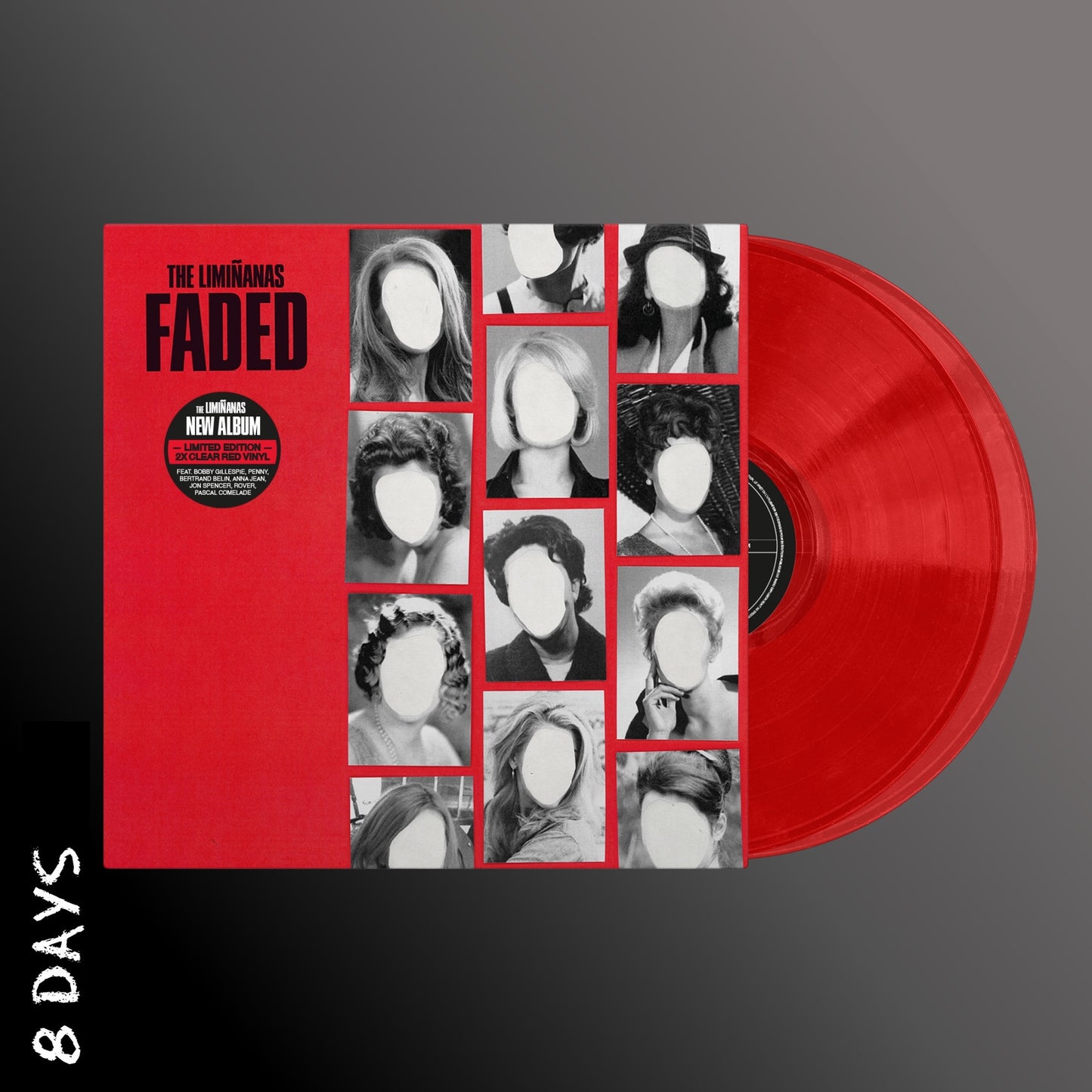 THE LIMIÑANAS – Faded - Red Vinyl - Pre Order 21/2/25