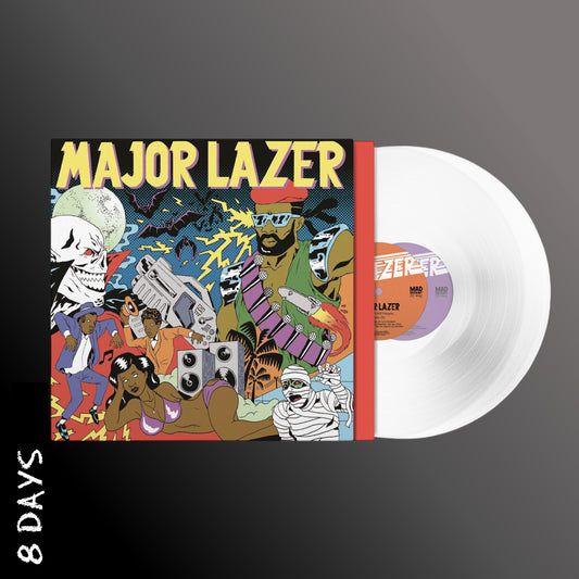 MAJOR LAZER - GUNS DON’T KILL PEOPLE..LAZERS DO - 15th Anniversary Edition Clear Vinyl - PRE-SALE 15/11/24