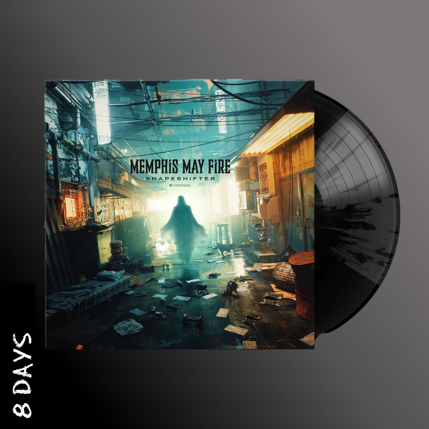 Memphis May Fire - Shapeshifter - Black & Grey Splatter Vinyl - Pre Order 28/3/25