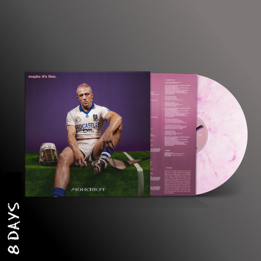 Moncrieff - Maybe It's Fine - Pink Marble Vinyl - Pre Order 28/5/25