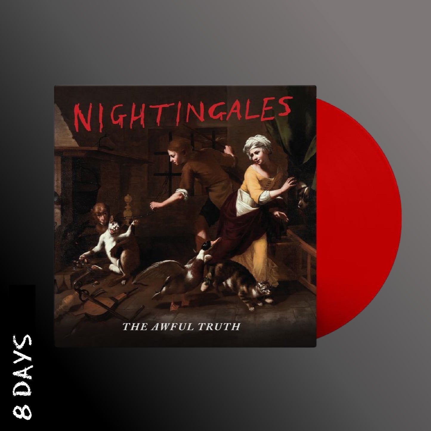 The Nightingales - The Awful Truth - Red Vinyl - Pre Order 4/4/25