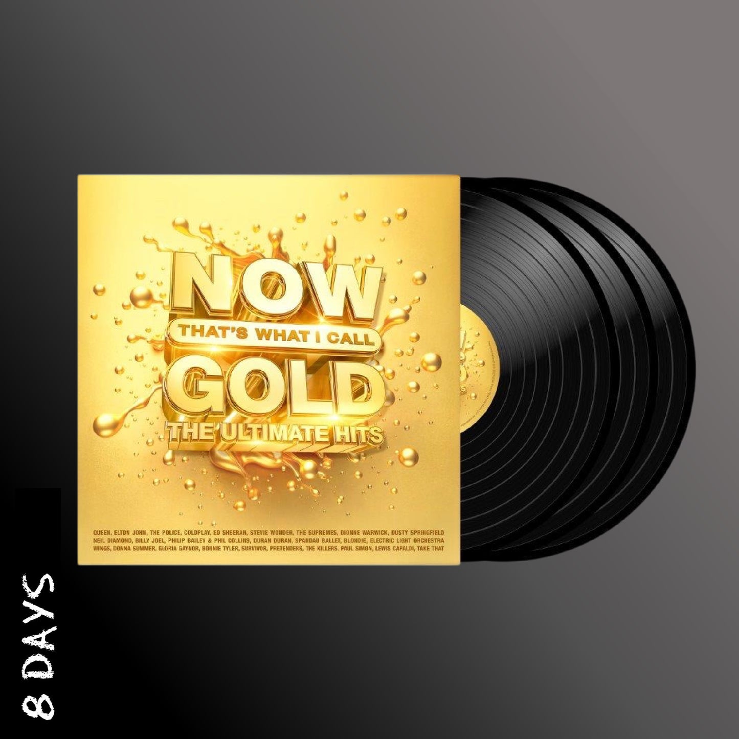 Various - NOW That's What I Call Gold: Ultimate Hits - 3LP Black Vinyl - Pre Order 14/3/25