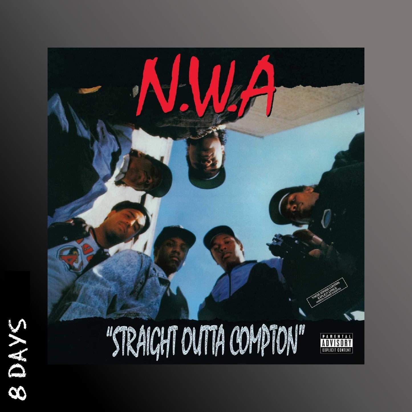 N.W.A - Straight Outta Compton - Black Vinyl