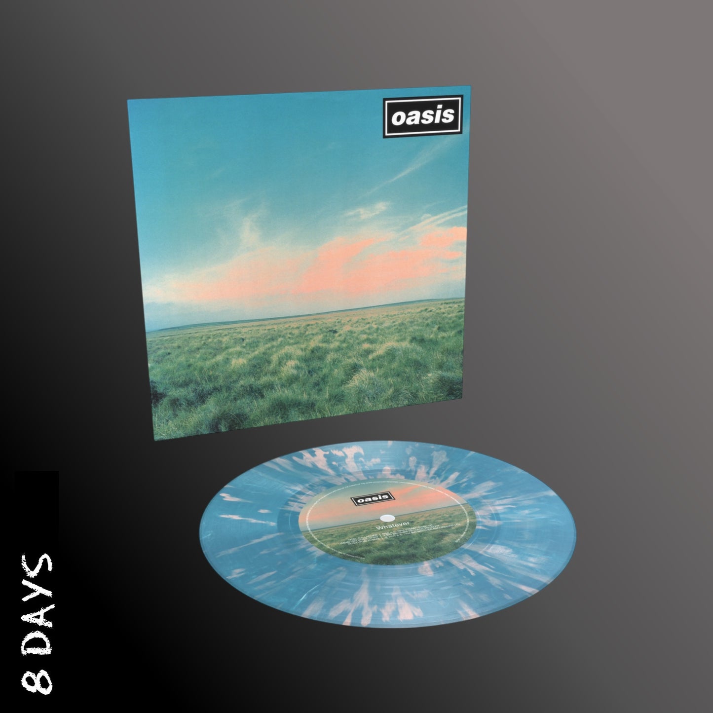 Oasis - Whatever - Limited & Numbered 7 Inch - Pink & Blue Splatter - Pre Order 21/2/25