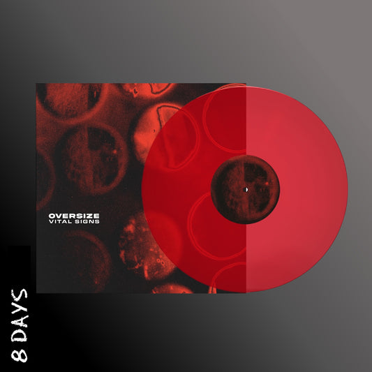 Oversize	- Vital Signs - Transparent Red Vinyl - Pre Order 28/2/25