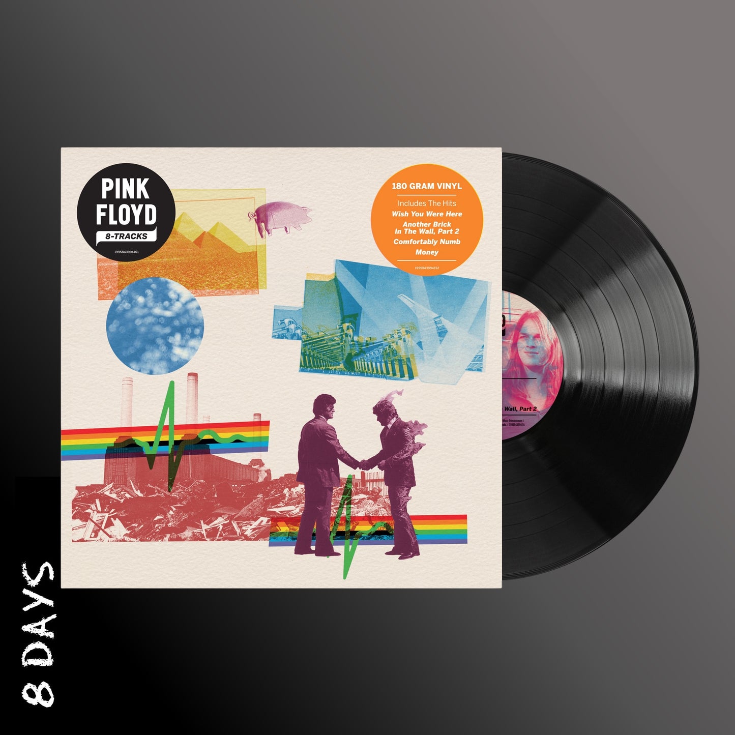 Pink Floyd - 8-Tracks - Black Vinyl