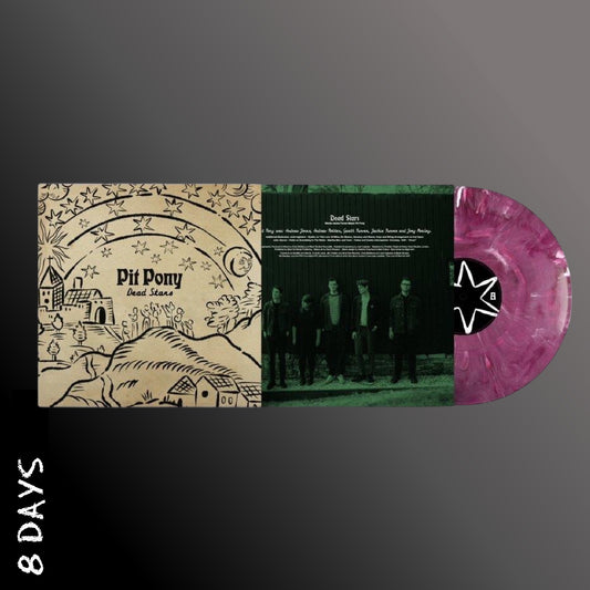 Pit Pony - Dead Stars - The Jester Edition - Purple & White Splatter Vinyl - Pre Order 7/2/25