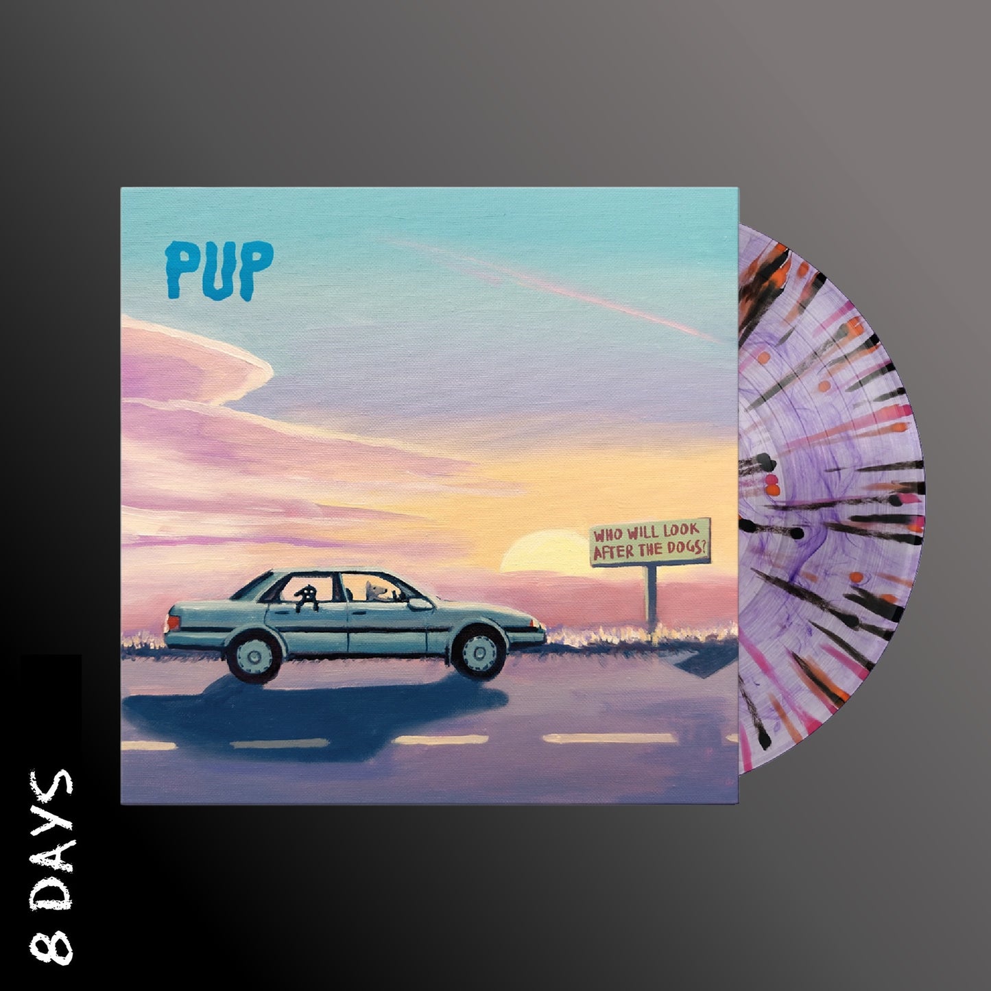 PUP - Who Will Look After The Dogs - Indies Purple Smoke Splatter Vinyl - Pre Order 2/5/25