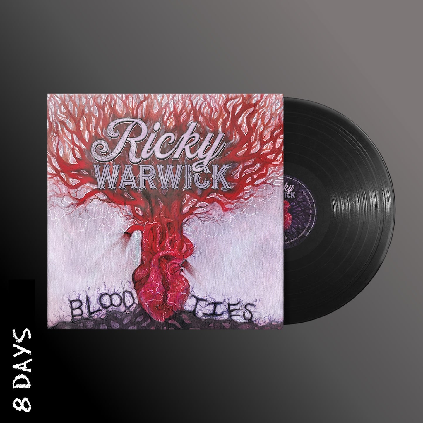 Ricky Warwick – Blood Ties - Black Vinyl - PRE-SALE 14/3/25